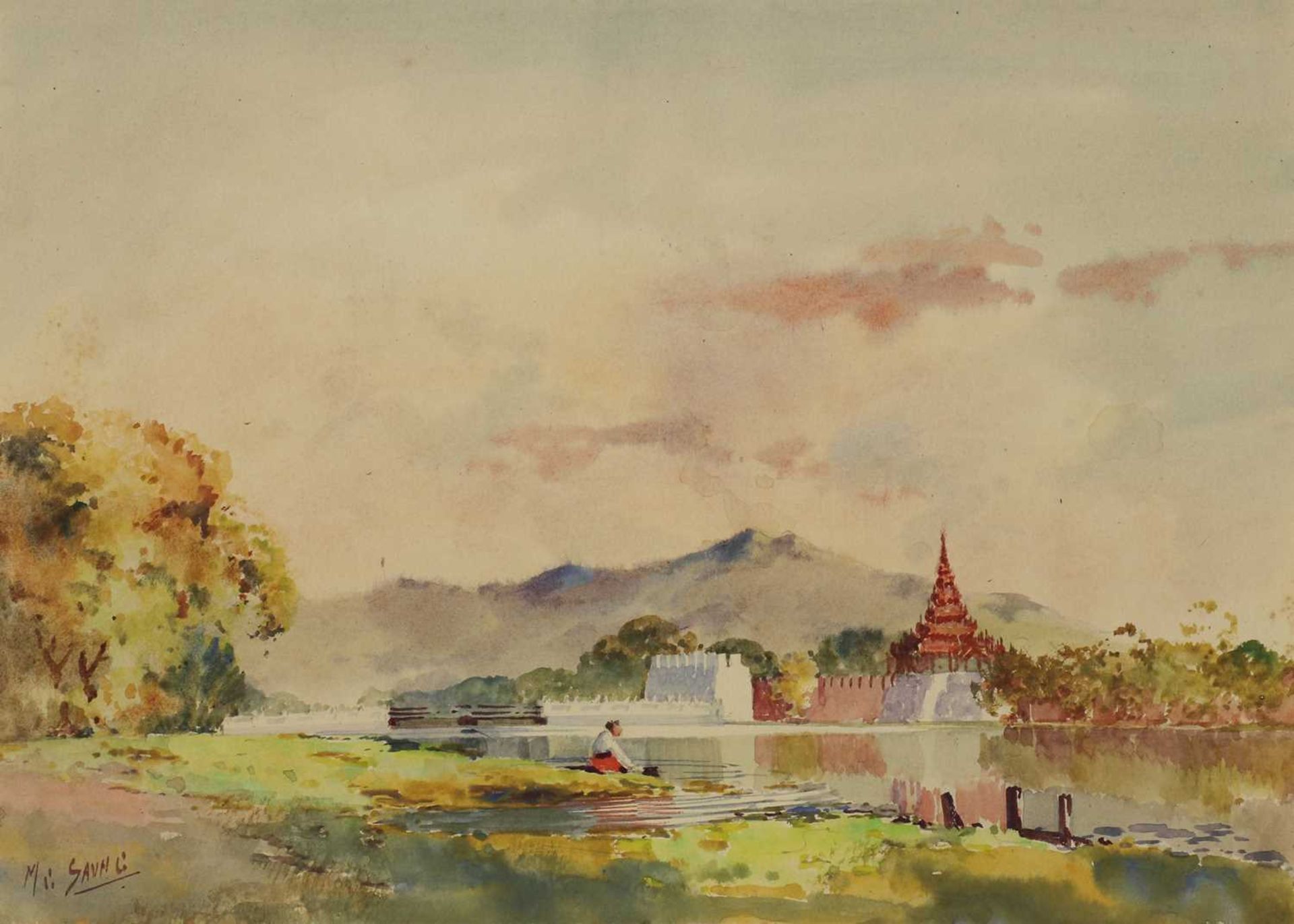 Maung Saya Saung (Burmese, 1898-1952) - Image 3 of 10