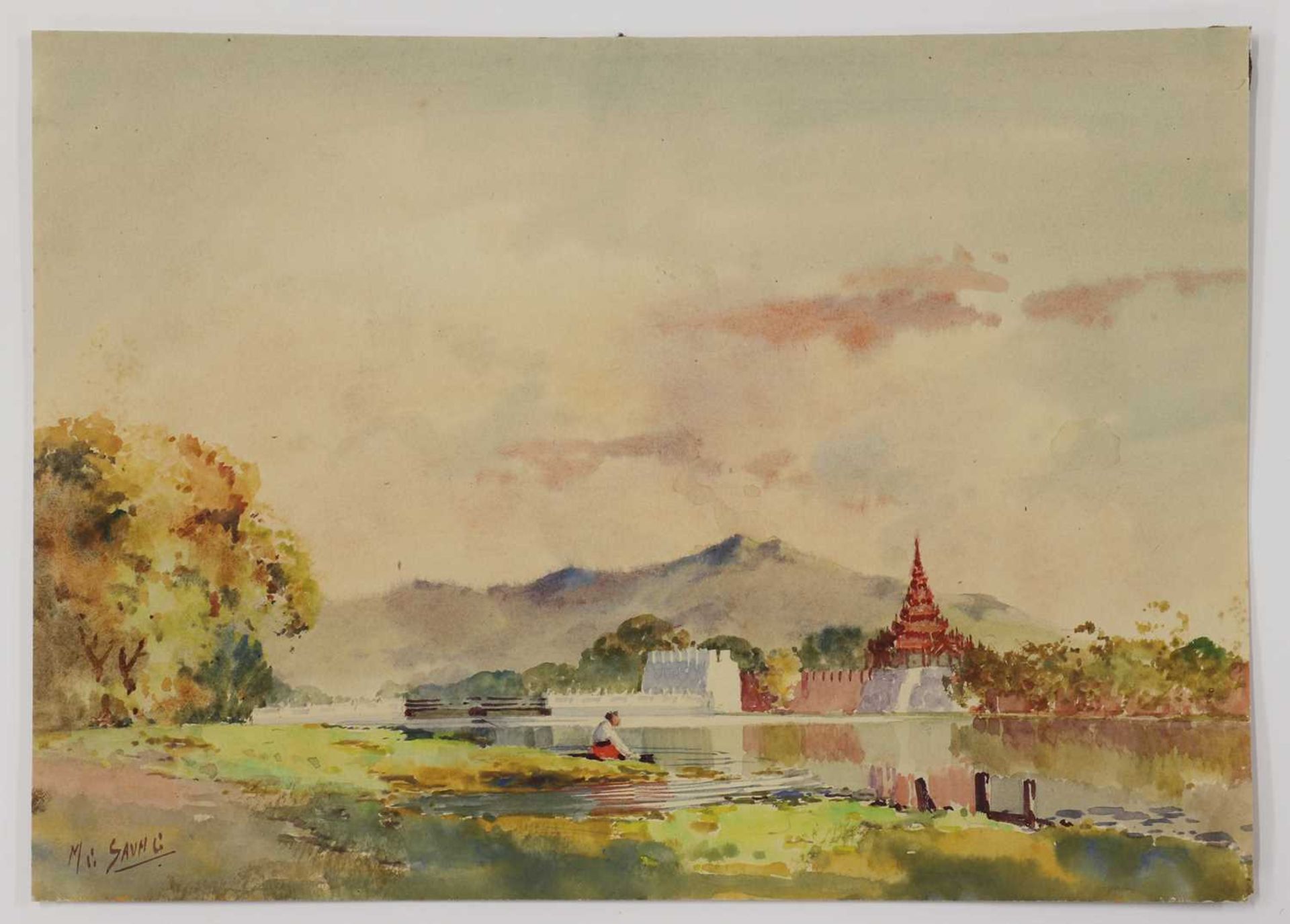 Maung Saya Saung (Burmese, 1898-1952) - Image 5 of 10