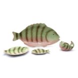 A Shorter and Sons Ltd 'Fish' dinner set,