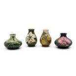 A Moorcroft ‘Dandelion’ pattern pottery vase,