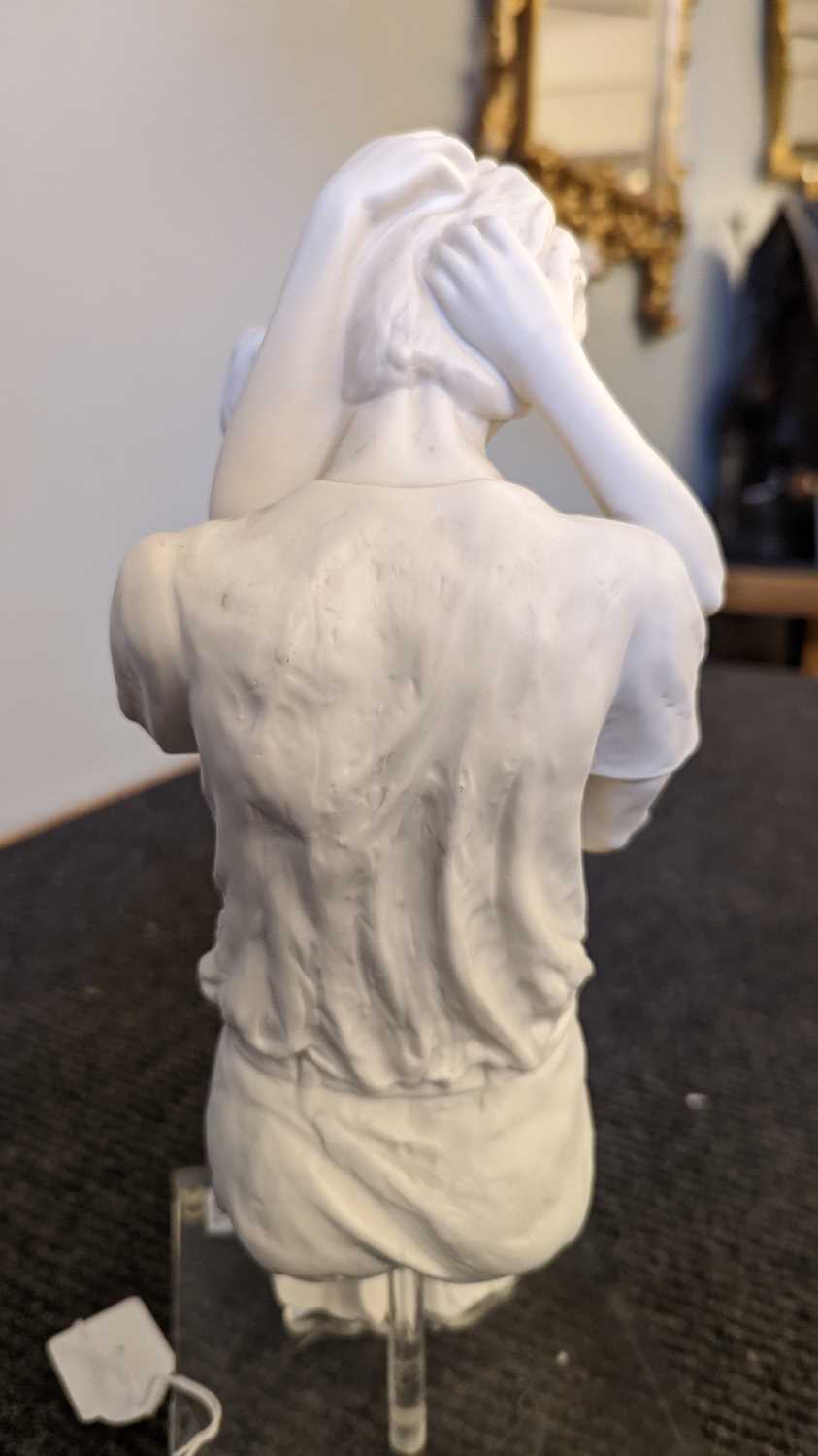 A Royal Doulton Parian ‘Art is life sculpture’, - Image 9 of 12