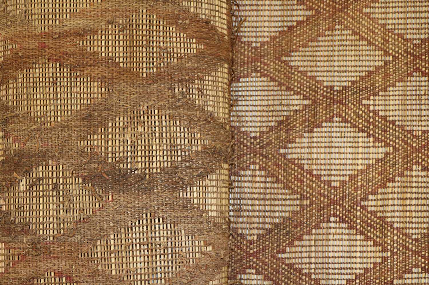 A Tuareg straw mat, - Image 2 of 2