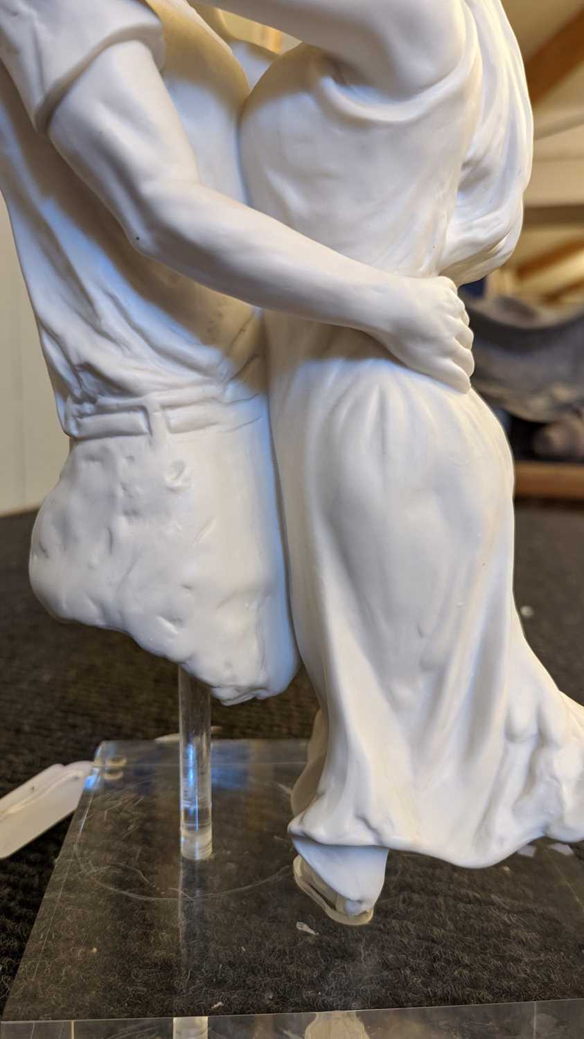 A Royal Doulton Parian ‘Art is life sculpture’, - Image 8 of 12