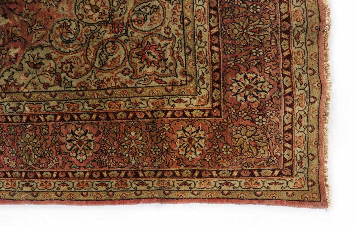 A Tabriz Hadji Jalili rug, - Image 3 of 3