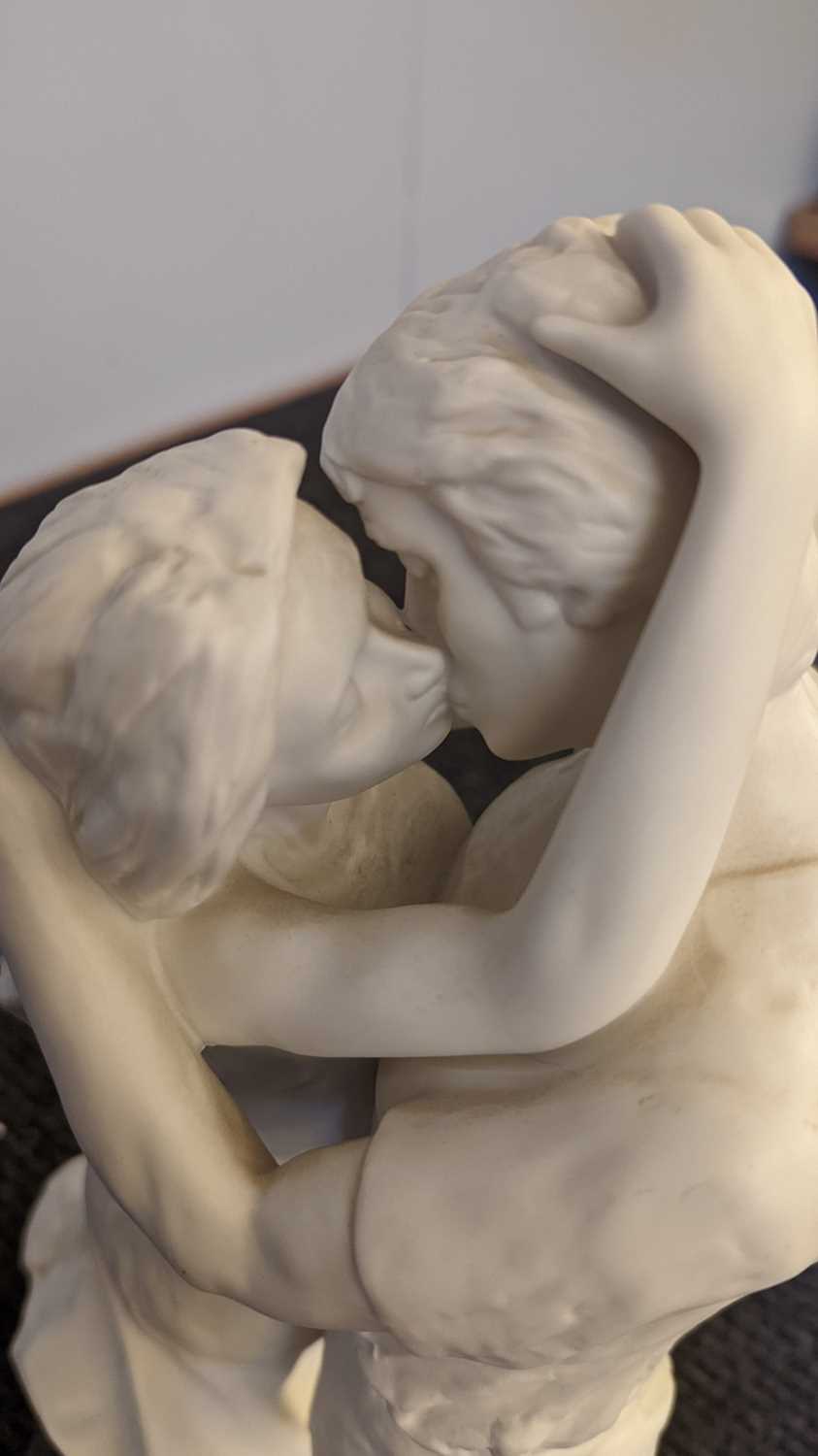 A Royal Doulton Parian ‘Art is life sculpture’, - Image 7 of 12