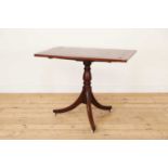 A Victorian mahogany centre table,