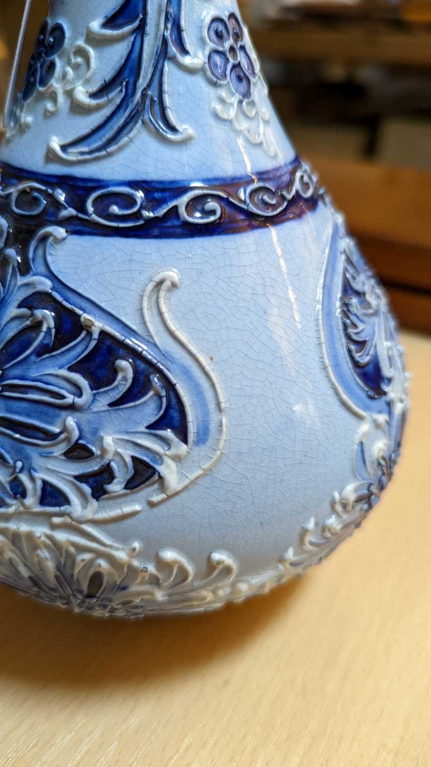 A James Macintyre & Co. pottery Florian Ware vase, - Bild 16 aus 17