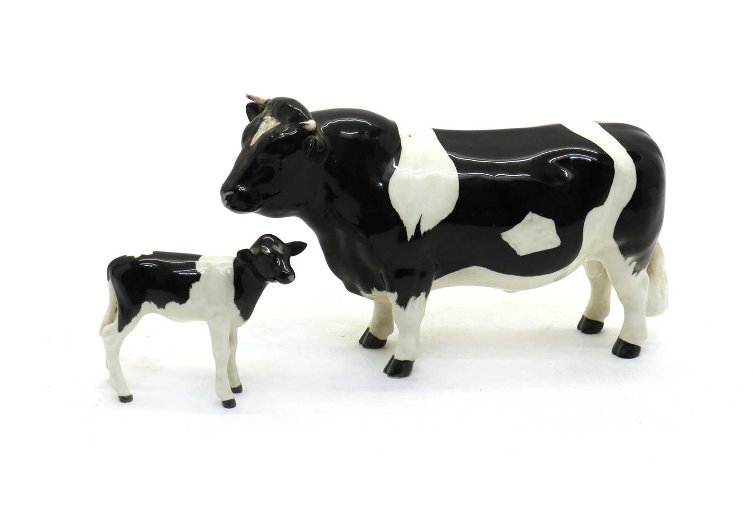 A pair of Beswick pottery figures