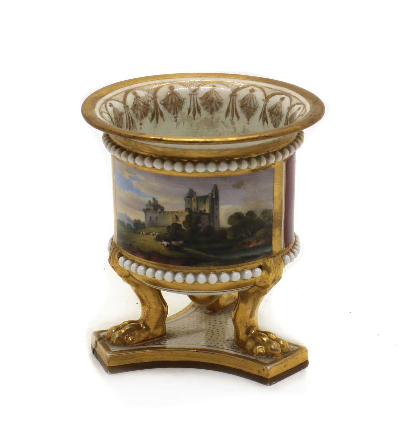 A Royal Worcester Flight Barr and Barr porcelain vase,