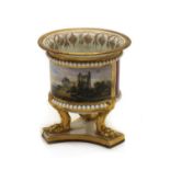 A Royal Worcester Flight Barr and Barr porcelain vase,