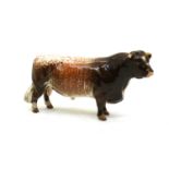 A Beswick pottery bull