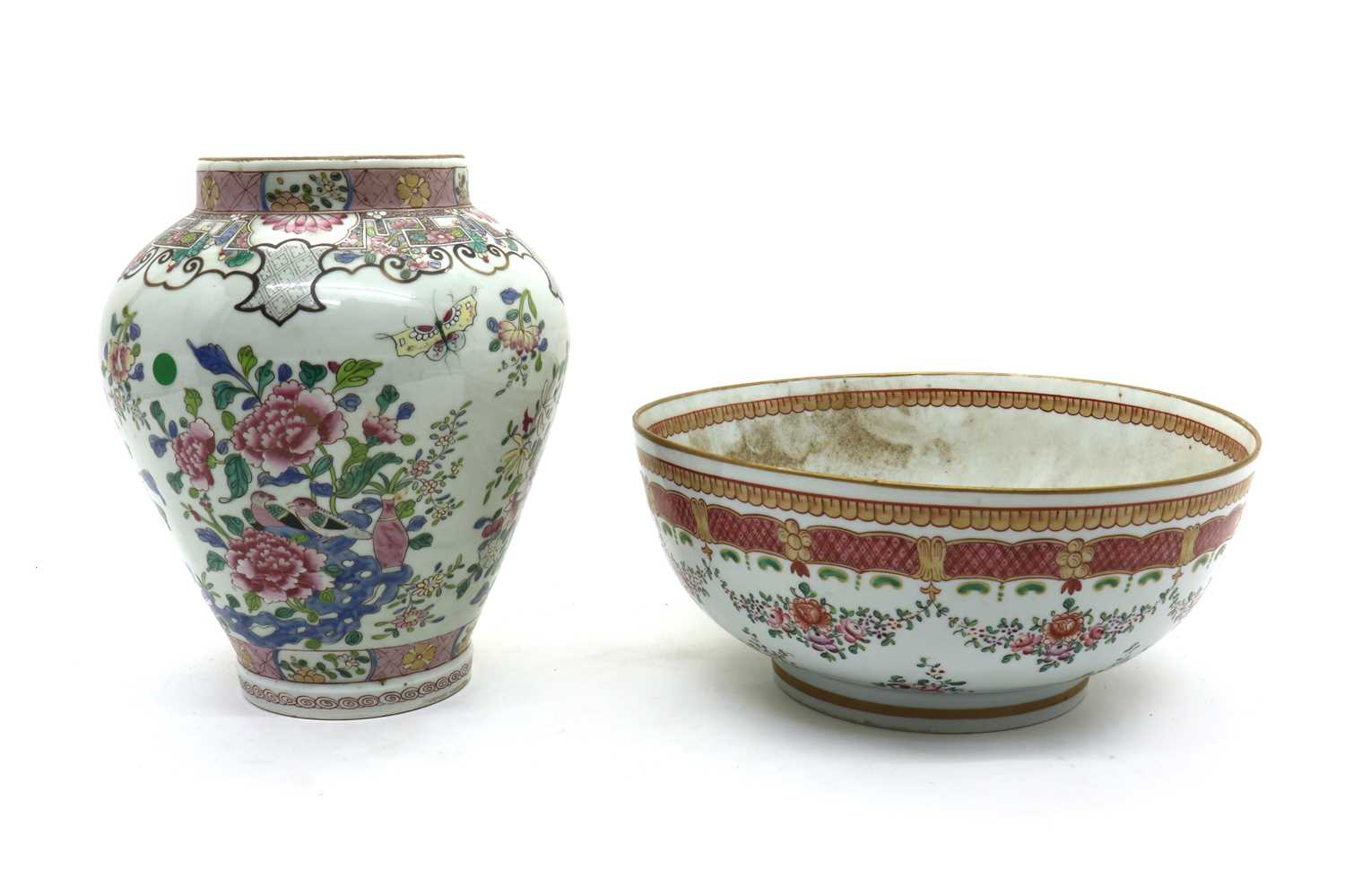 A Samson porcelain famille rose bowl,