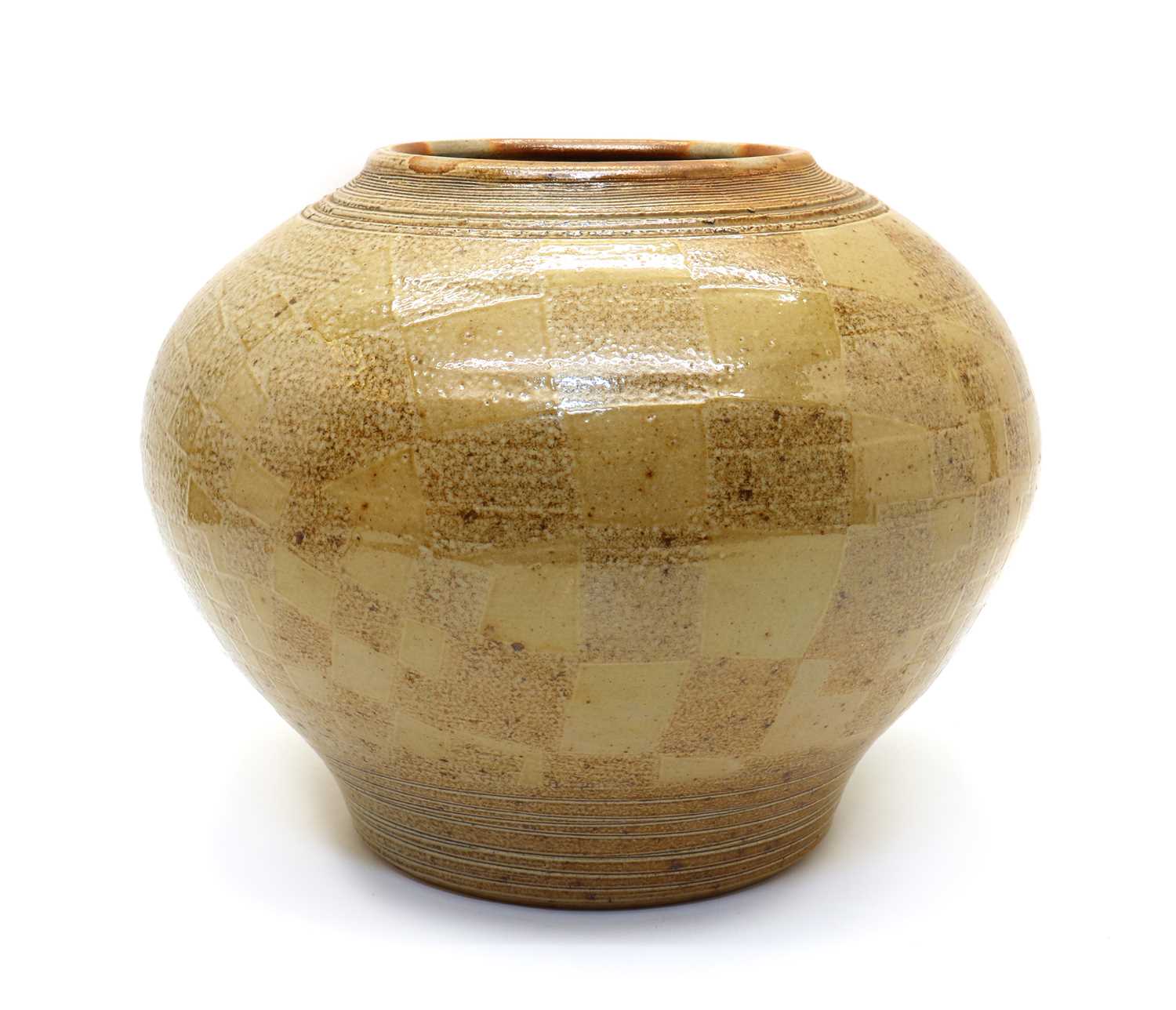 A studio pottery vase,