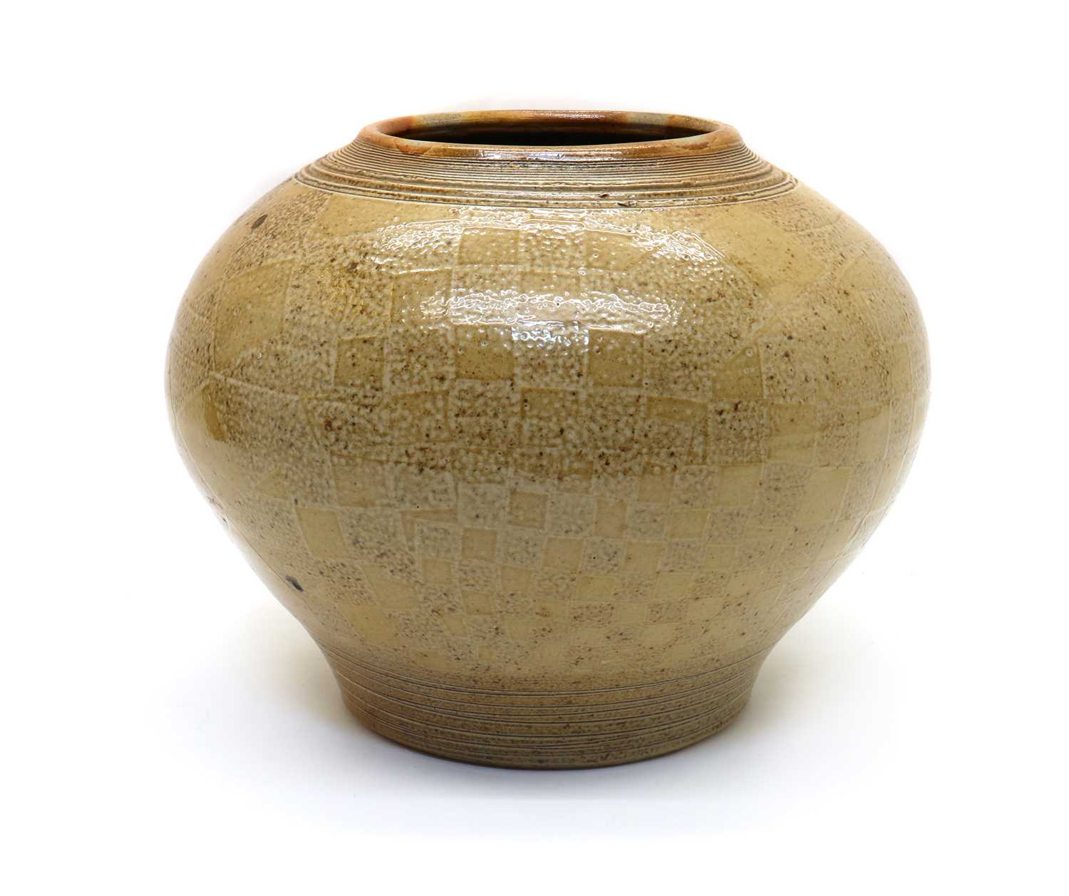 A studio pottery vase, - Bild 2 aus 3