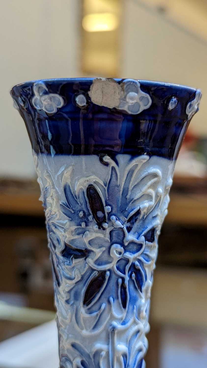 A James Macintyre & Co. pottery Florian Ware vase, - Bild 7 aus 17