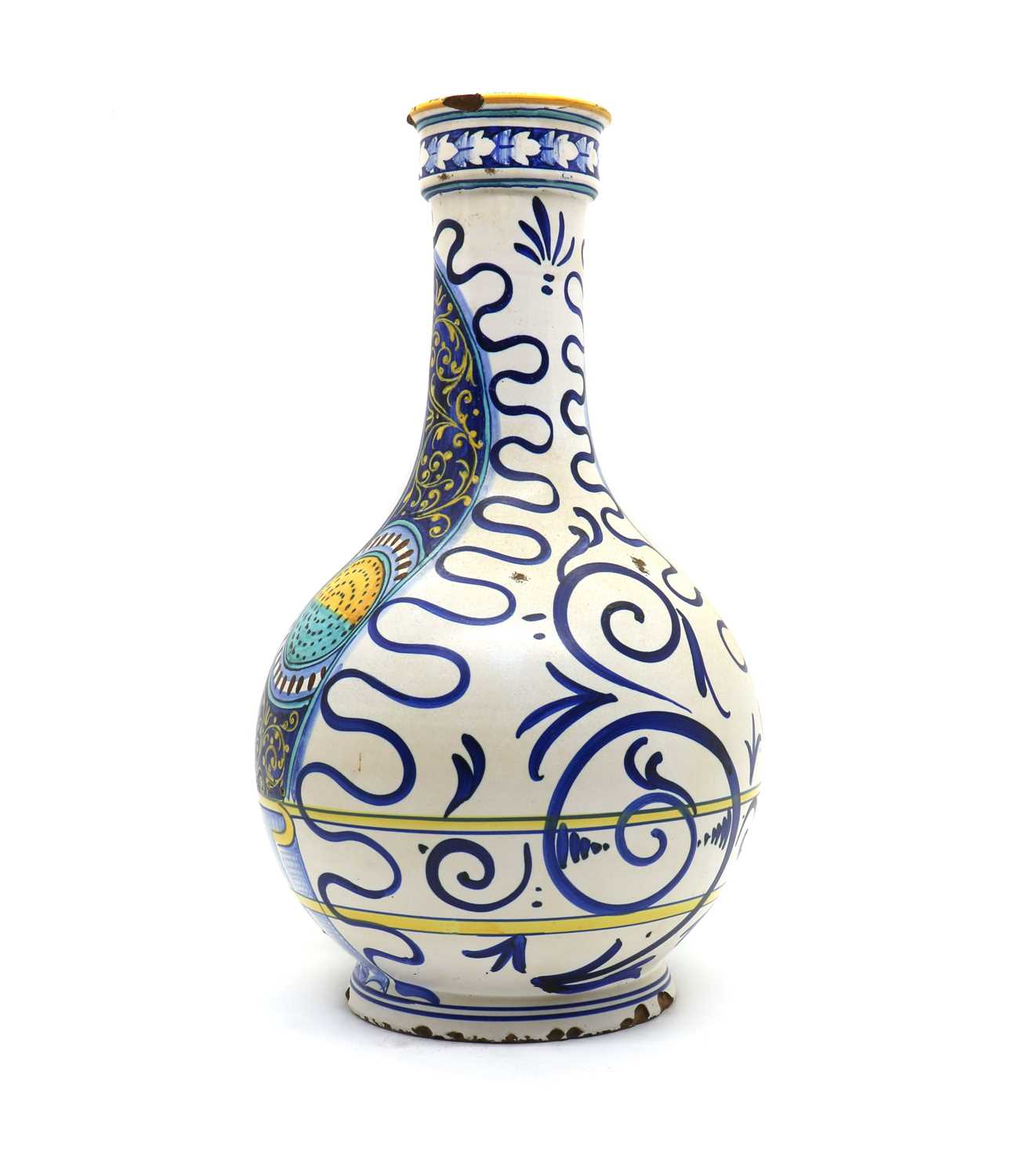 An Italian Maiolica vase, - Bild 2 aus 4