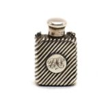 A Sampson Mordan silver scent bottle