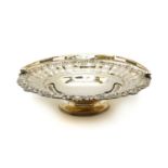 An early George IV silver basket,