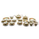 A Spode style tea and coffee service,