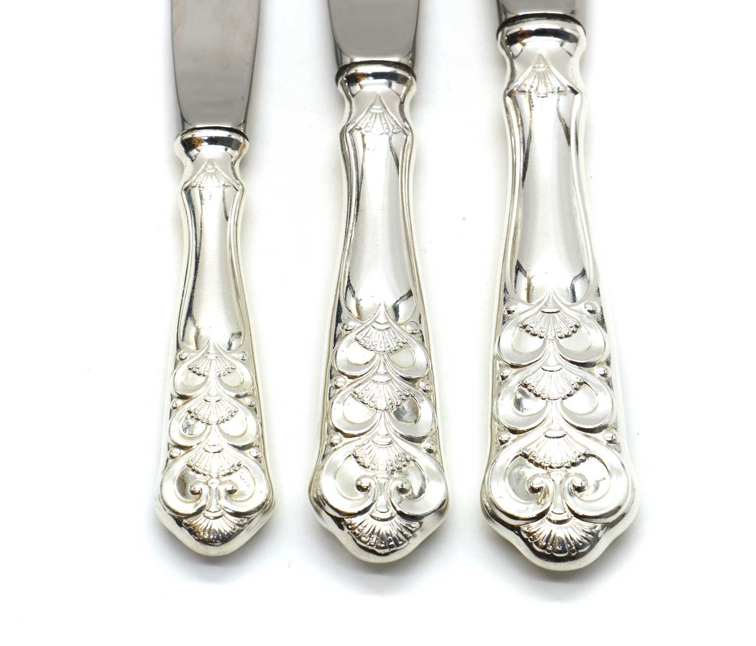 A collection of David Andersen 'Norrøna' pattern silverplated flatware, - Image 3 of 6