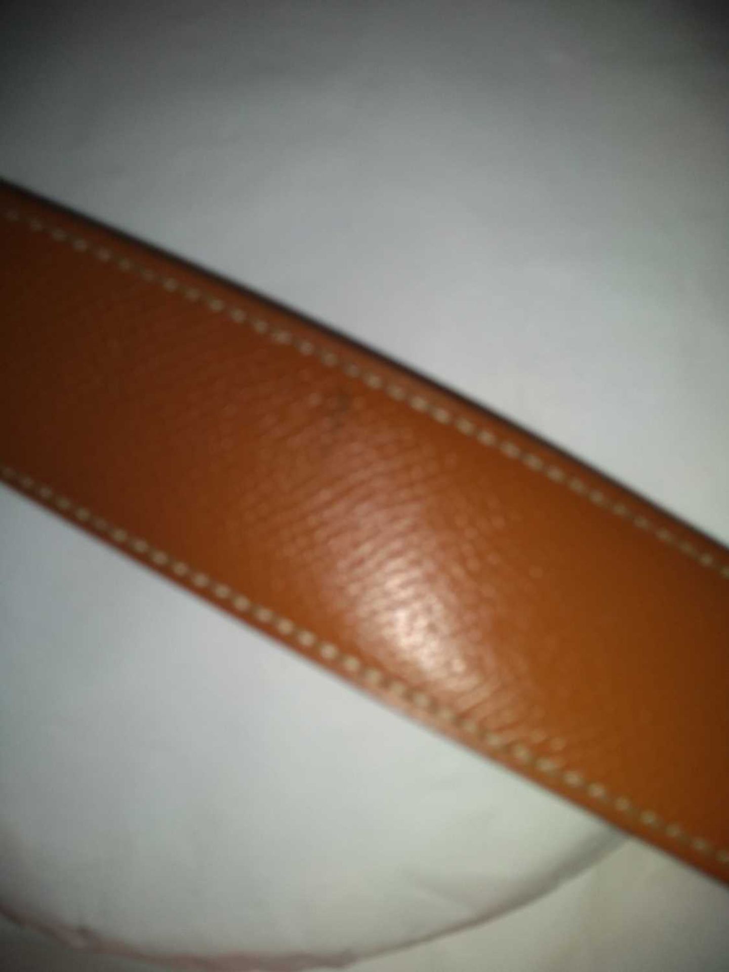 A Hermes black leather Constance belt, - Bild 5 aus 5