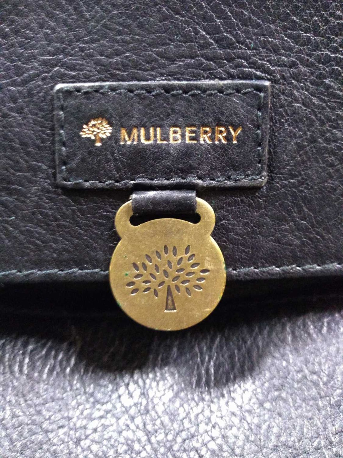 A Mulberry black leather Roxanne bag, - Bild 6 aus 9