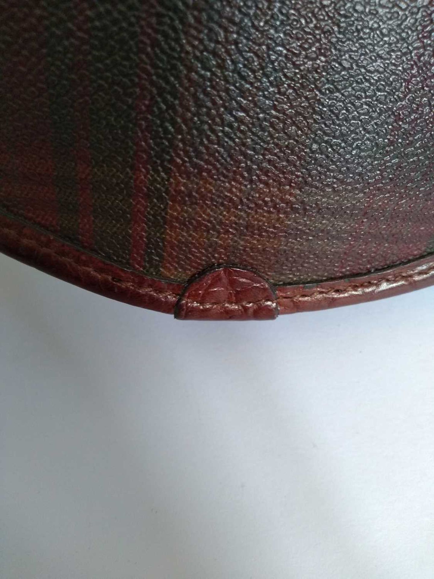 A Mulberry scotchgrain saddle cross body bag, - Bild 9 aus 11