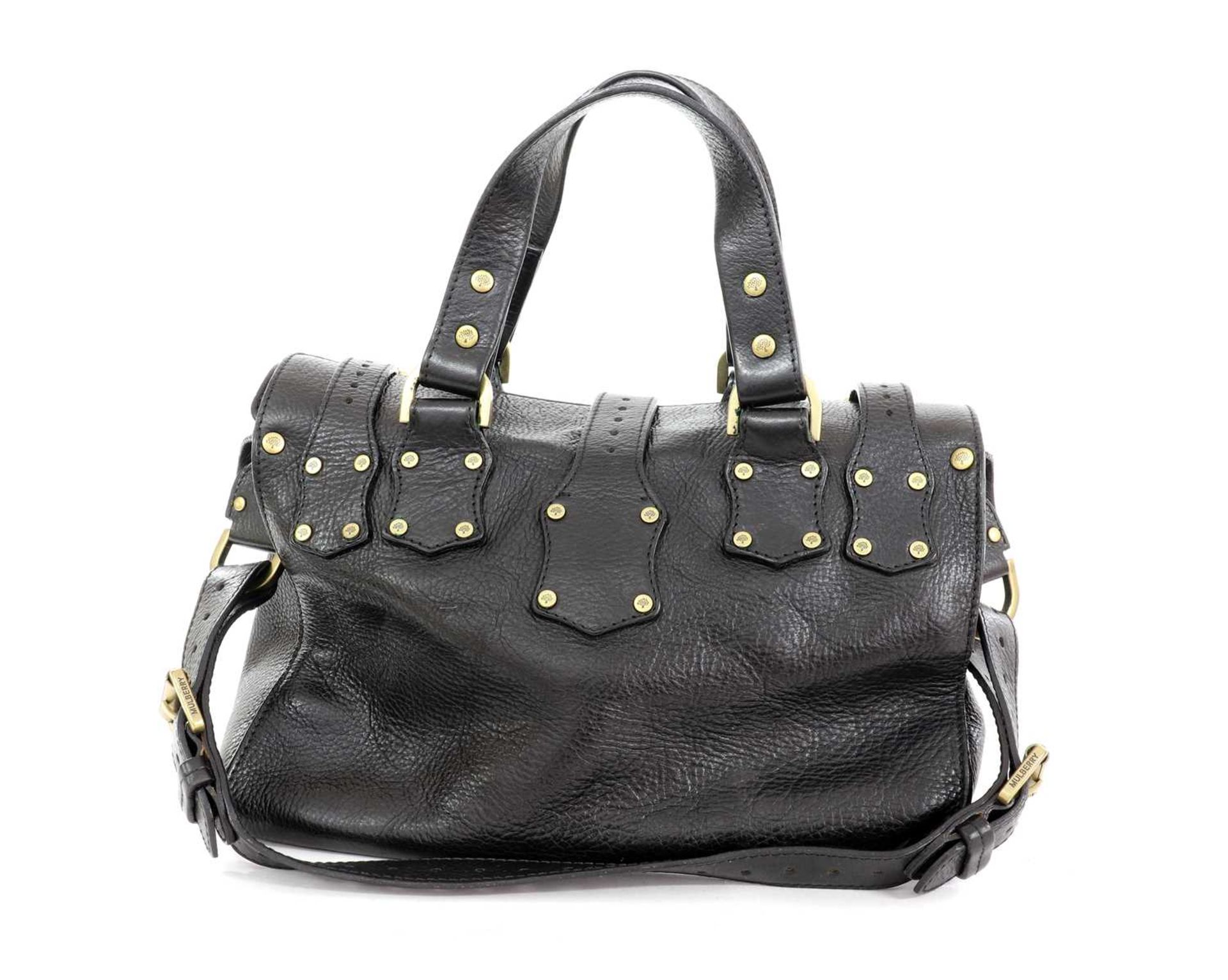A Mulberry black leather Roxanne bag, - Bild 2 aus 9