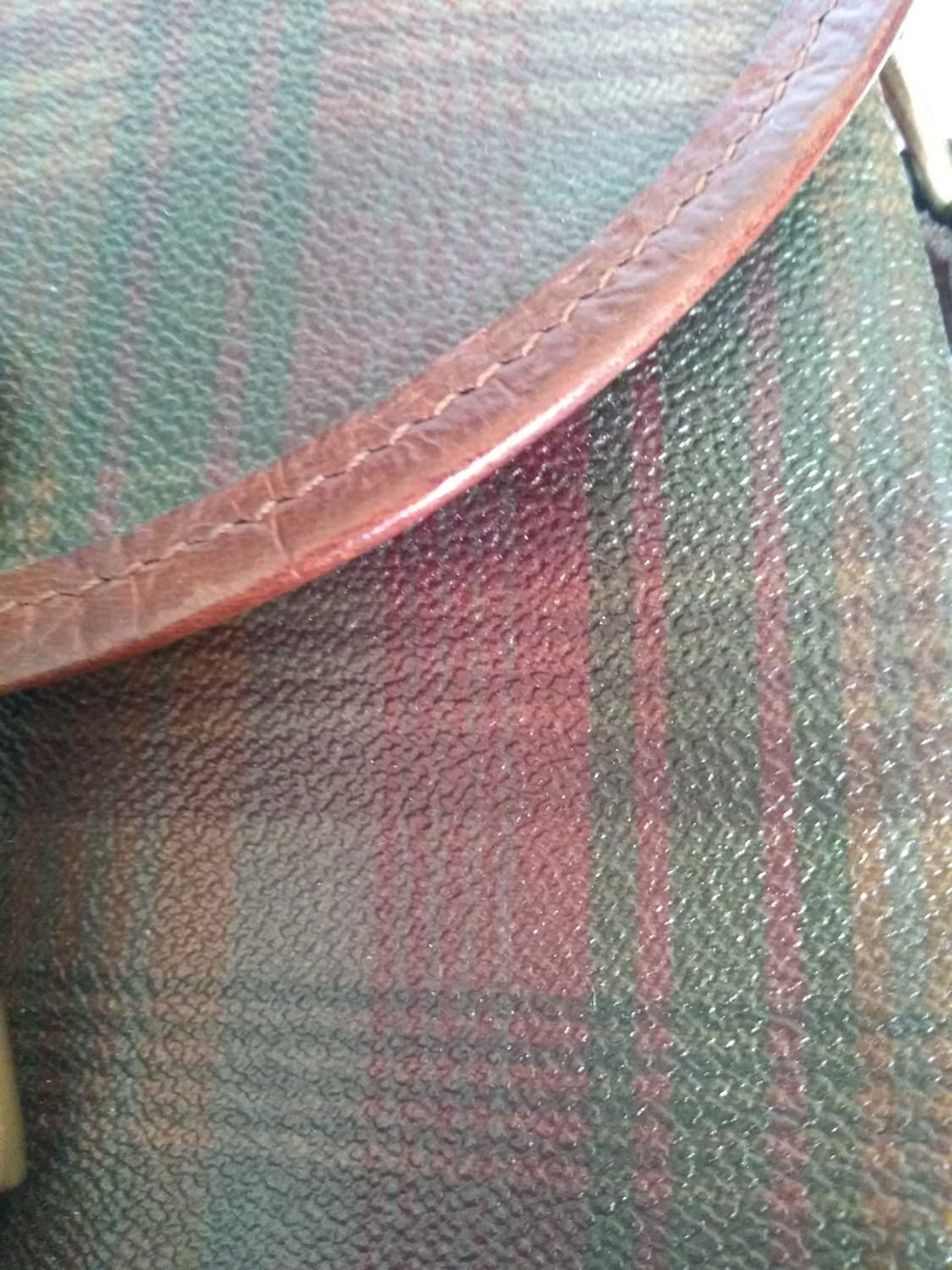 A Mulberry scotchgrain saddle cross body bag, - Bild 4 aus 11