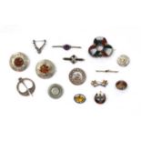 A collection of Scottish jewellery,