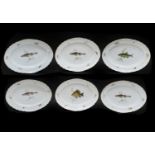 A group of six Richard Ginori porcelain serving dishes,