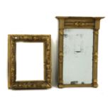 A Regency giltwood pier mirror,