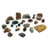 A quantity of minerals and geological specimens,