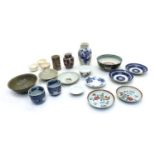 A collection of Japanese miscellaneous porcelain,
