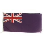 A British Naval flag,