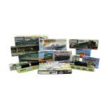 A collection of model railway and similar kits,