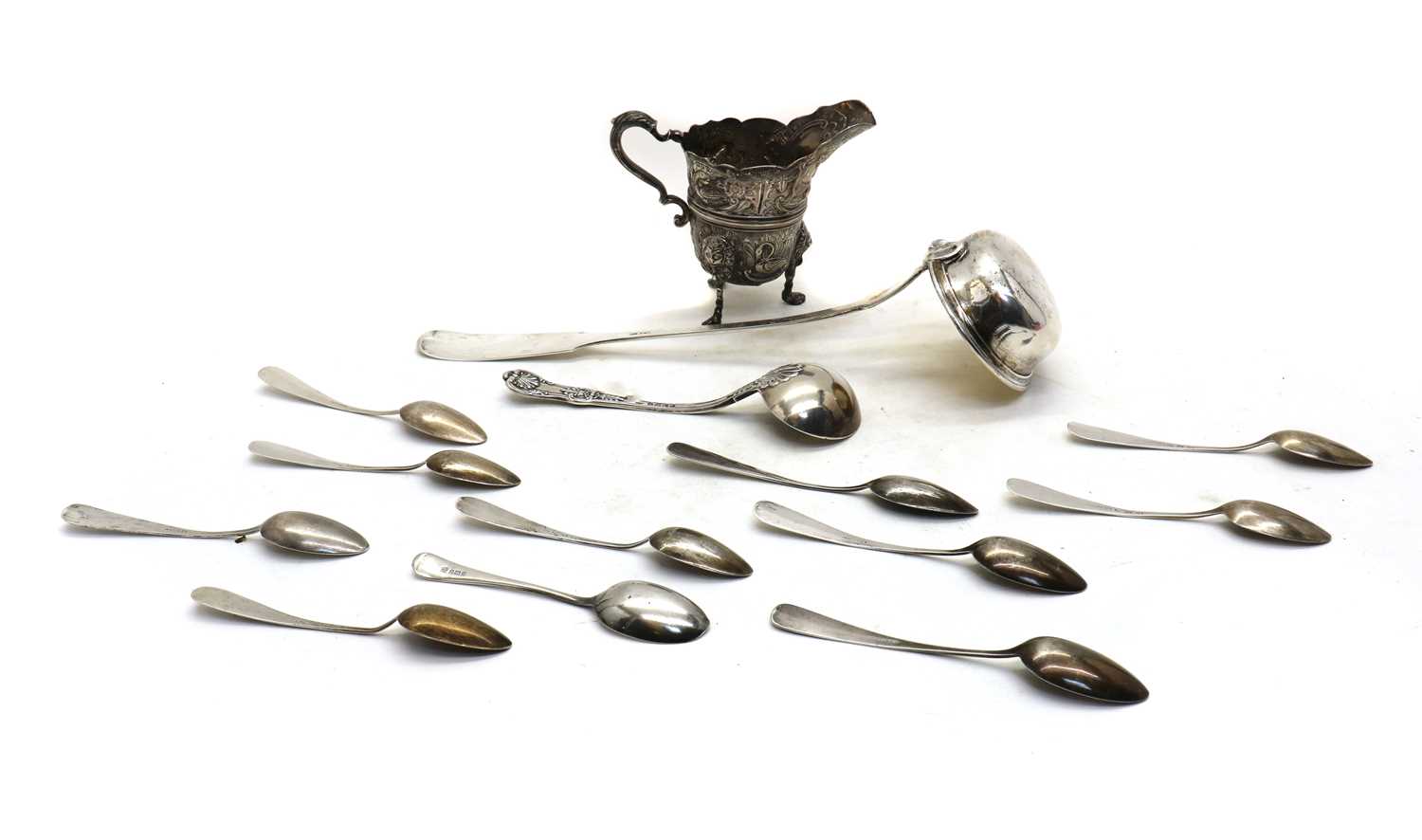 A collection of silver items - Image 2 of 3