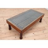 An Indian low table,