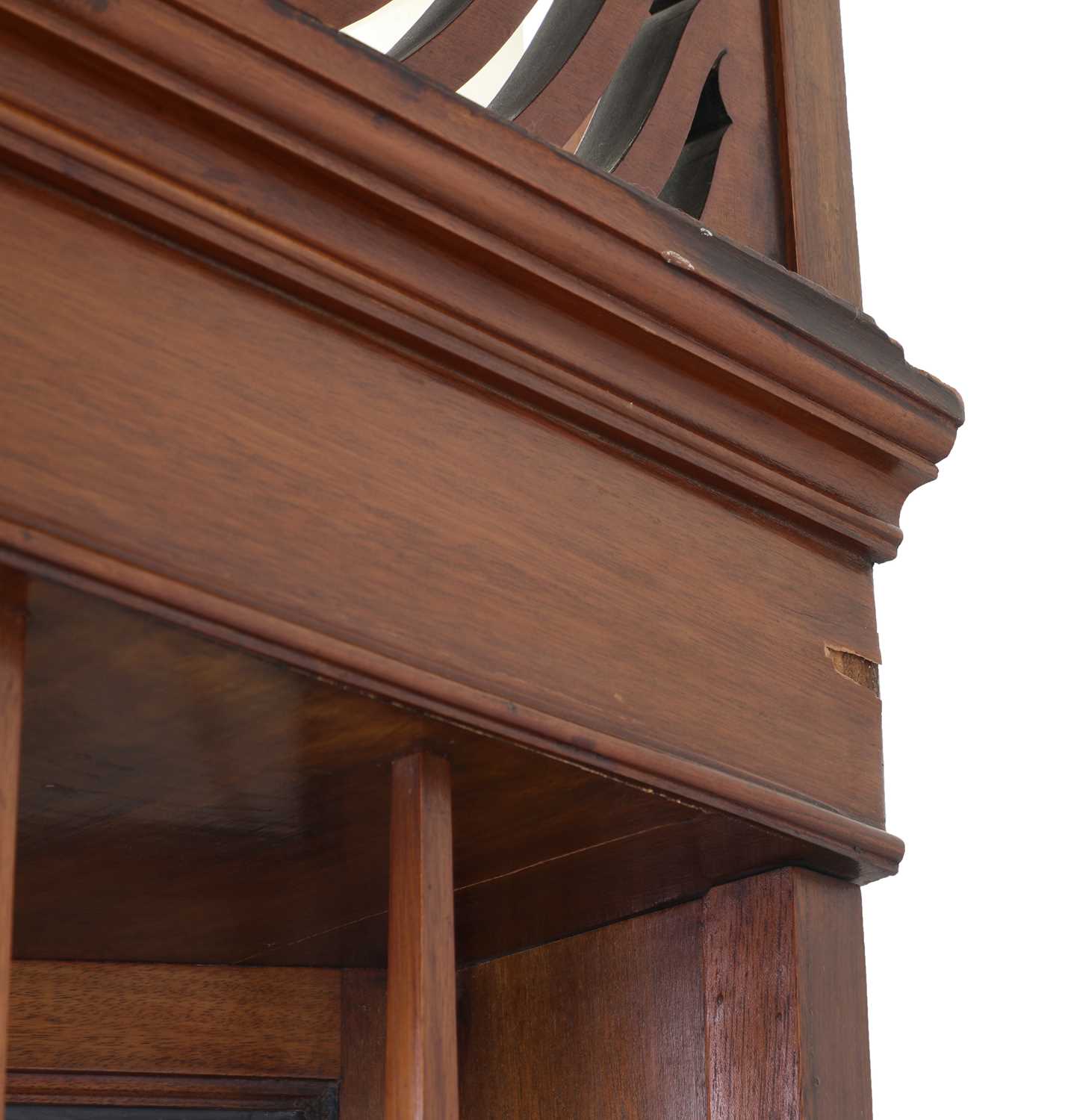 A mahogany inlaid side cabinet, - Image 7 of 8