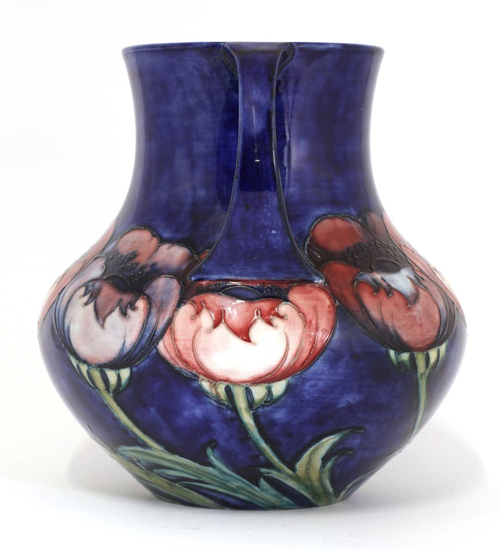 A William Moorcroft ‘Poppy’ pattern pottery vase, - Image 3 of 4