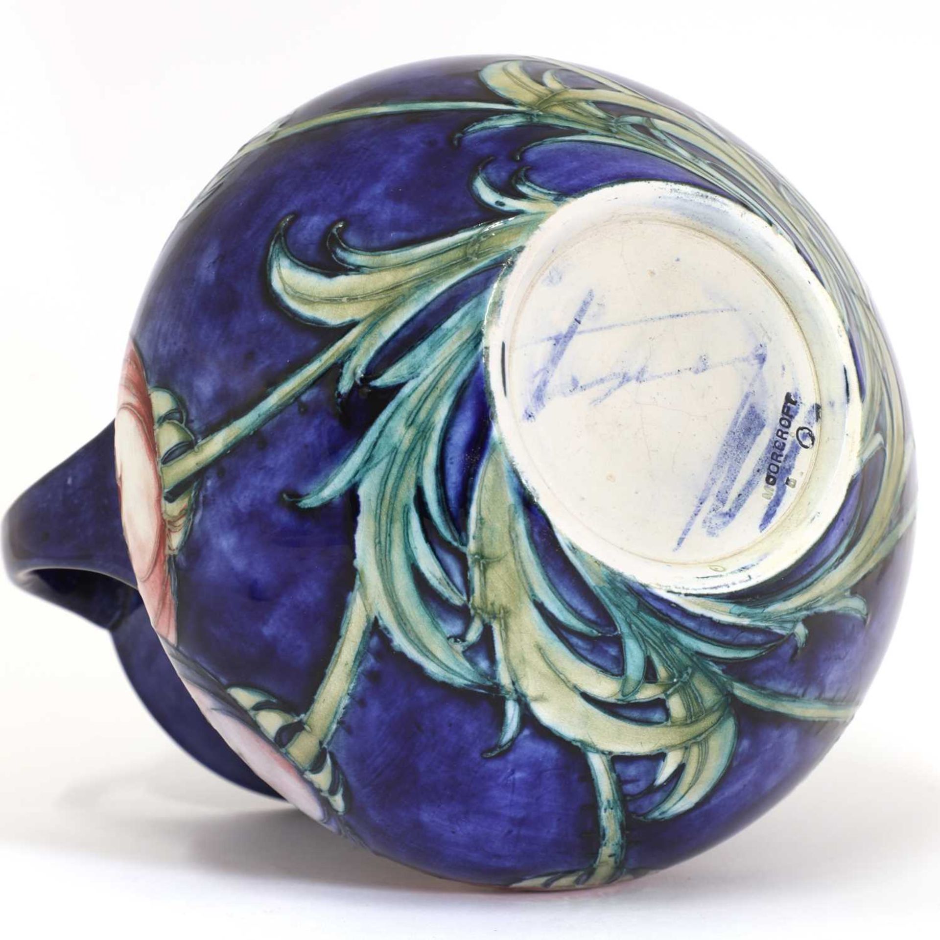 A William Moorcroft ‘Poppy’ pattern pottery vase, - Image 4 of 4