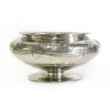 A Liberty Tudric pewter planter,