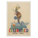 An Italian travel poster,