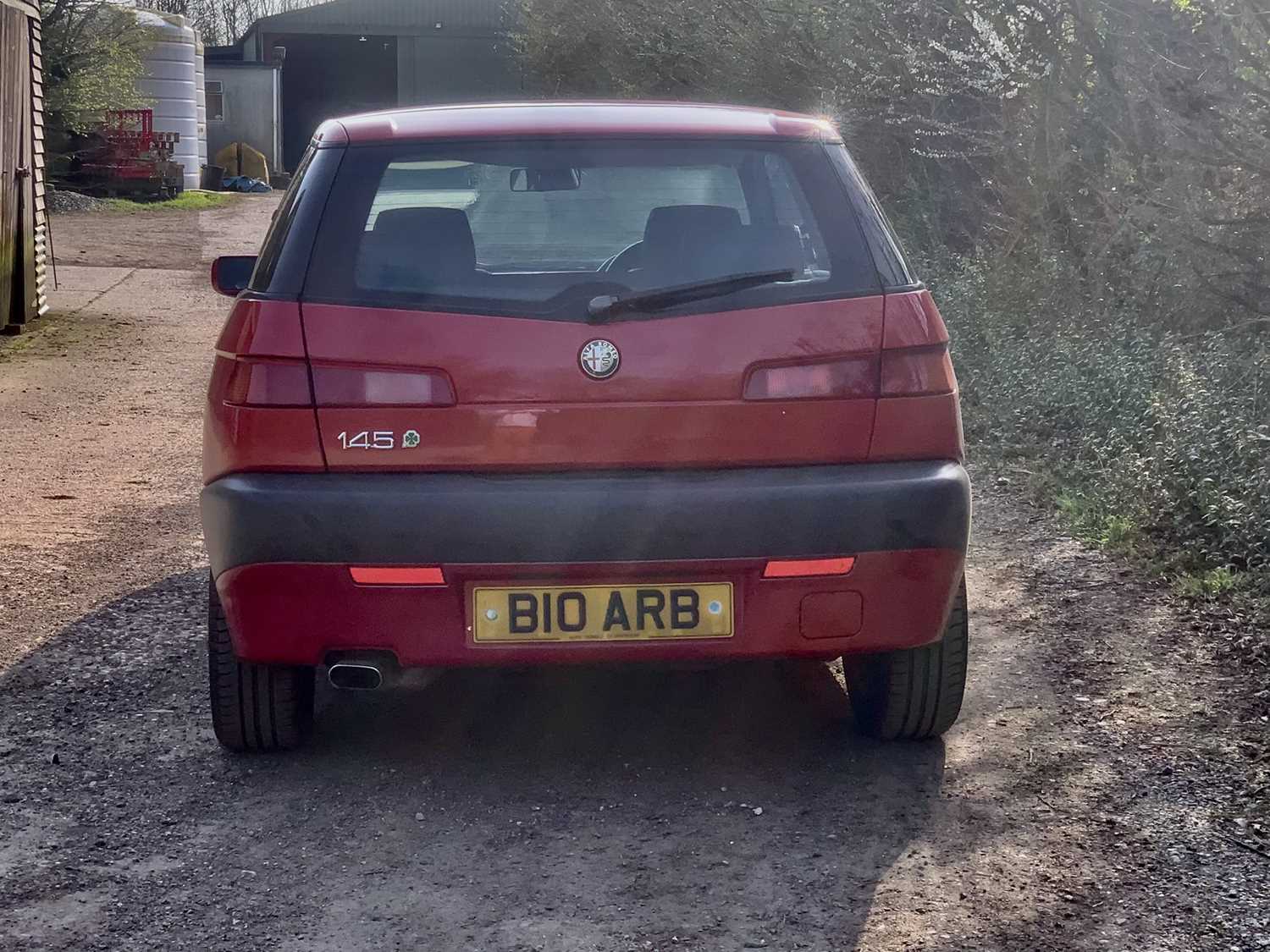 A 1996 Alfa Romeo 145 Cloverleaf three-door hatchback, - Image 9 of 16