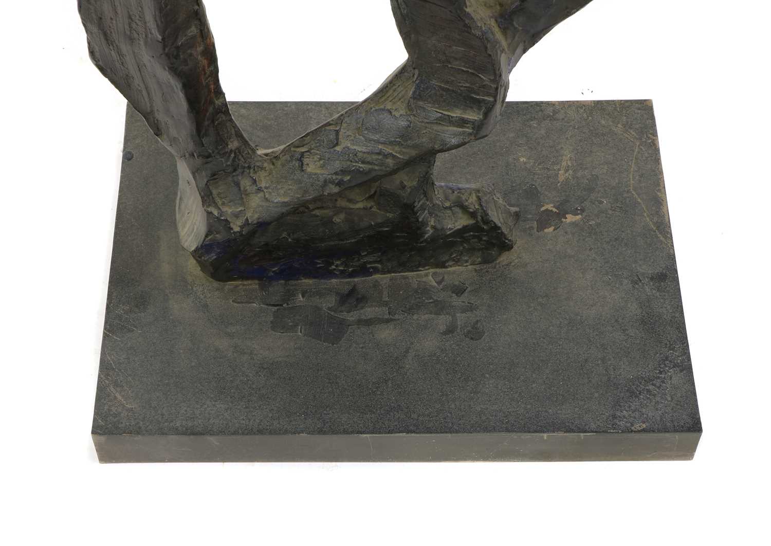 A modernist bronze sculpture, - Image 6 of 7