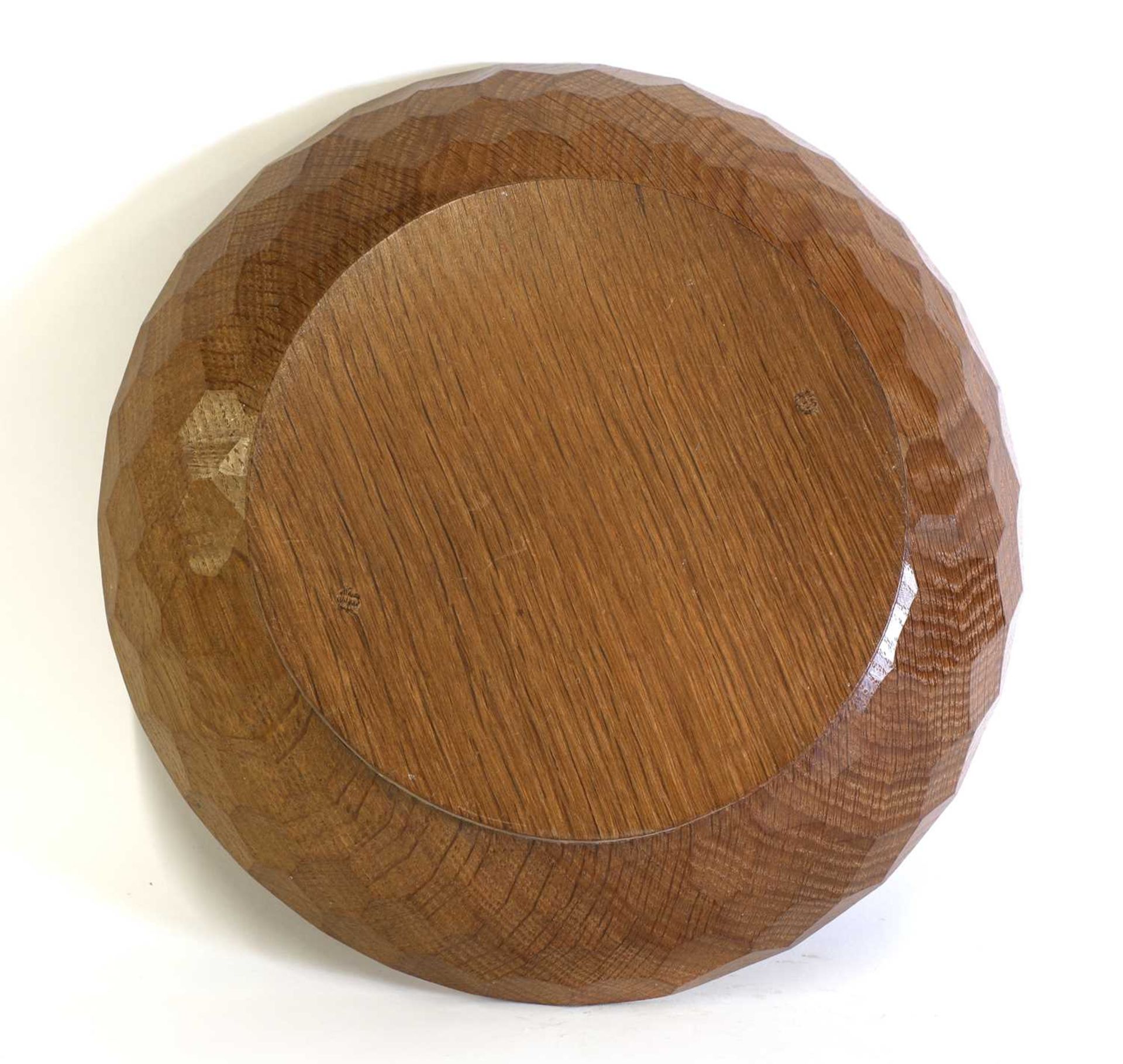 A Robert 'Mouseman' Thompson oak bowl, - Image 5 of 7