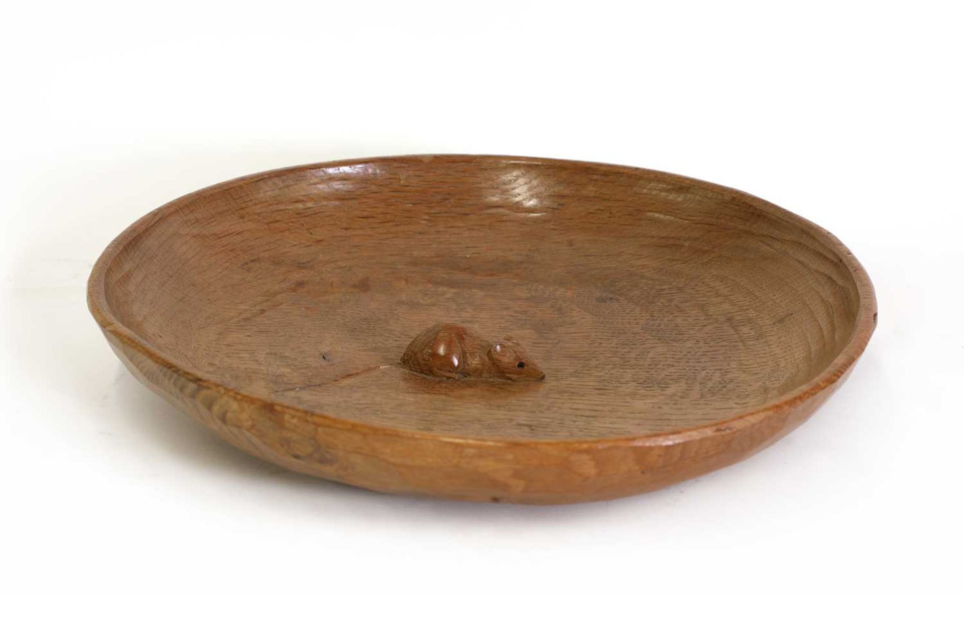 A Robert 'Mouseman' Thompson oak bowl,