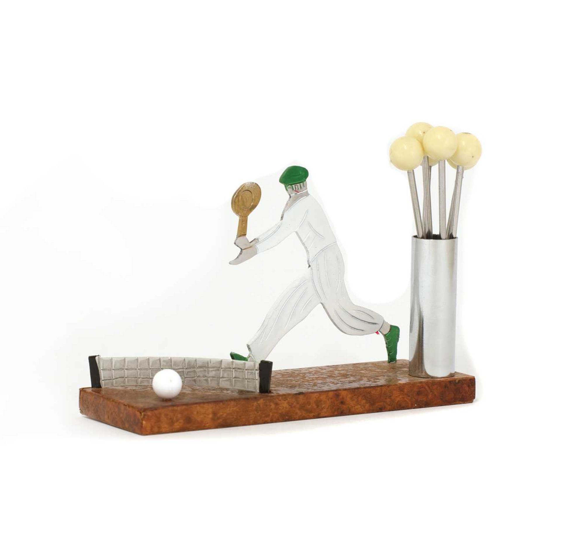 A French 'tennis' cocktail set, - Bild 2 aus 2