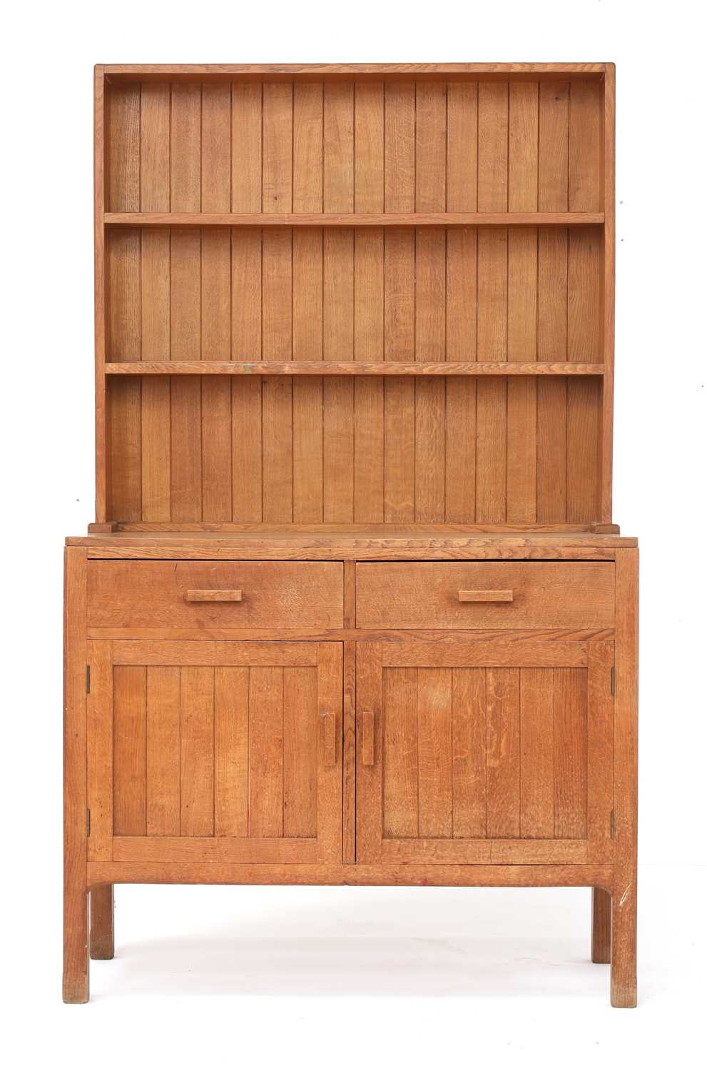 A Cotswold School oak dresser,