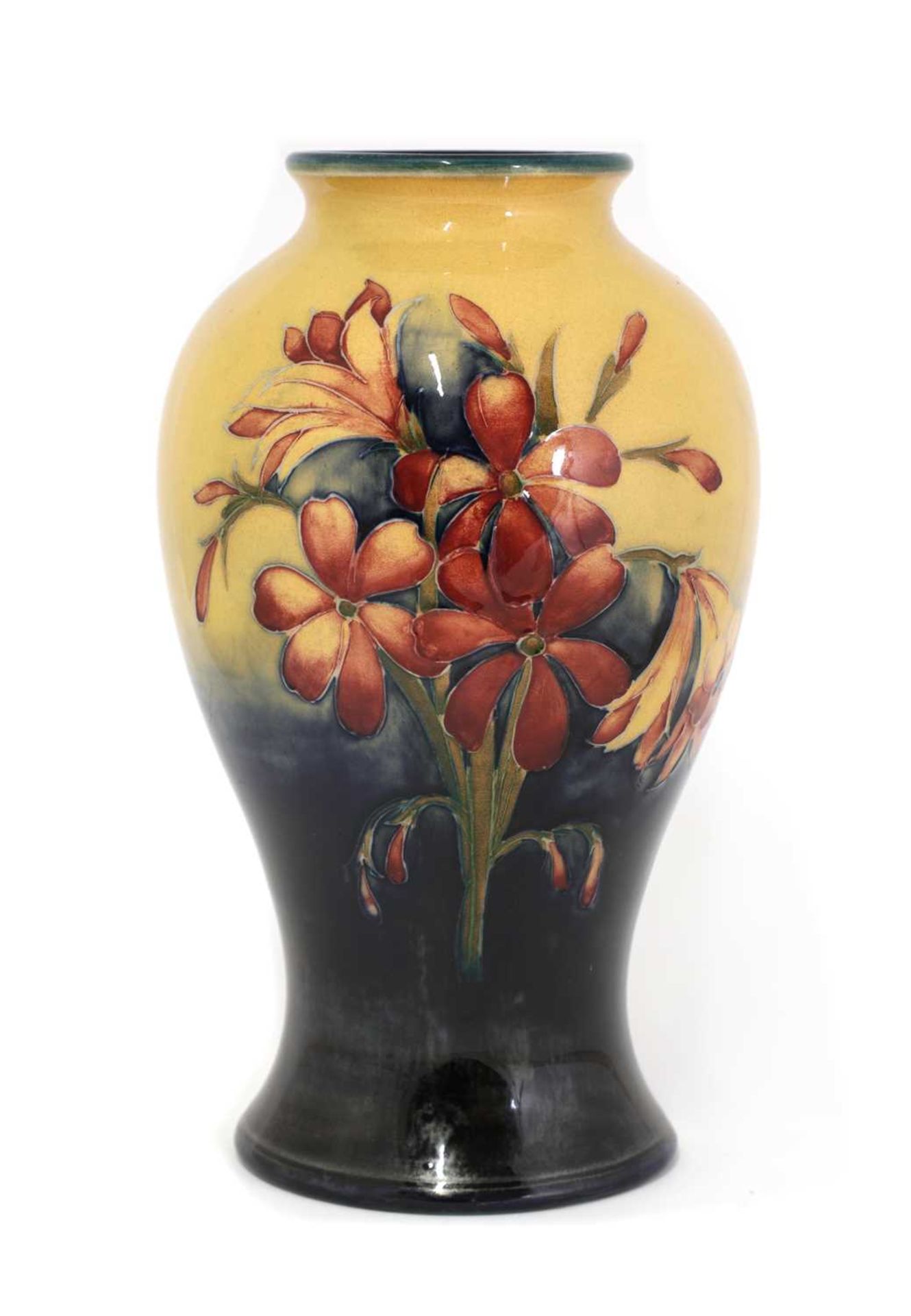 A William Moorcroft ‘Freesia’ pattern vase, - Image 3 of 3